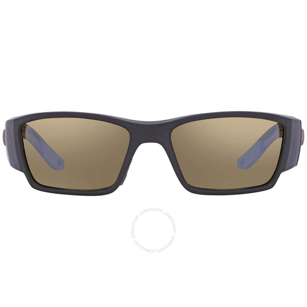 

Costa Del Mar Corbina Pro Sunrise Silver Mirror Polarized Glass Wrap Men s Sunglasses 6S9109 910905 61