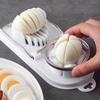 Multifunctional PP Base Egg Cutter 2-in-1 Stainless Steel Wire Pull Egg Cutter for Hanging High-quality Kitchen Accessory Tools