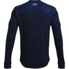Under Armour Casual Training Retro Football Sports Long Sleeve T-Shirt Men Tops Dark-Blue 1302356-408
