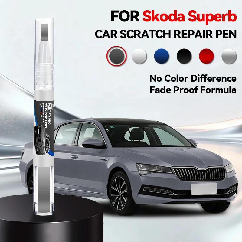 Fahrzeugspezifischer Exklusiv für Skoda Superb 2001-2025 3U 3T 3V Lackreparaturstift Ausbesserungsstift Kratzerentferner DIY Autozubehör B