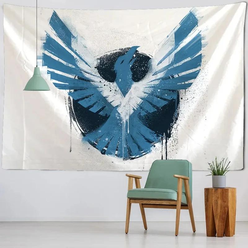 Flame Bird Decorative Tapestry Office Living Room Decor Home Wall Tapestry