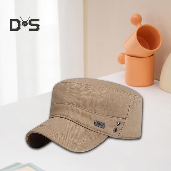 Unisex Cadet Military Cap, verstellbare taktische Operator-Cap, flache Oberseite, Baseballkappe, Outdoor-Sonnenhut zum Spazierengehen und Segeln