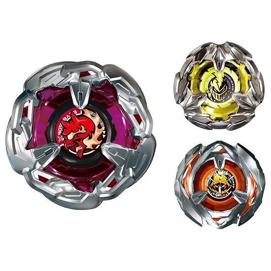 TAKARA TOMY BEYBLADE X BX-21 Hells Chain Deck Set Metal