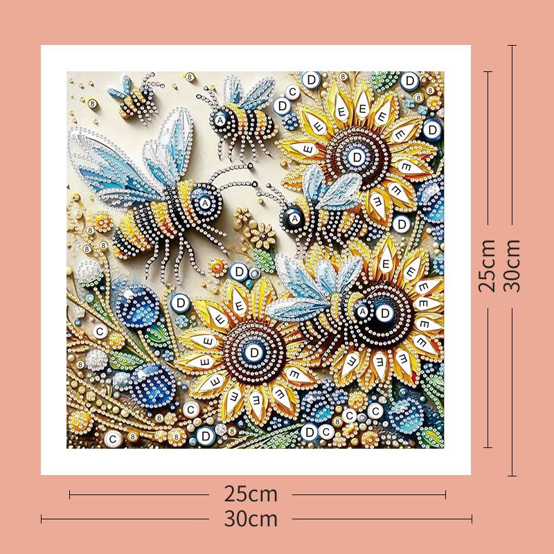 Diamond Painting, Special-Shaped Diamond Painting, Handmade Sticker Material Pack 30 * 30 Diamond Sticker Diy Decorative Painting