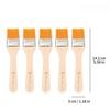 Wooden Handle Nylon Bristle Paint Brush Nylon Bristle Oil Painting Brushes Oil Painting Watercolor Drawing Dusting Cleaning Tool