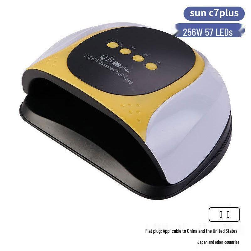 Dazzling 256W LED Nail Curing Lamp, Quick Dry Gel Lamp for Salon Use