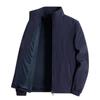 Men's Spring & Autumn Stand-Up Collar Lightweight Jacket, Loose Fit, Plus Size, Customizable Logo