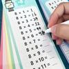 Cards, 0-12 Multiplication Charts, Times Table Self Check Math Learning Tool, Montessori Mathematical Training, Teaching Aids