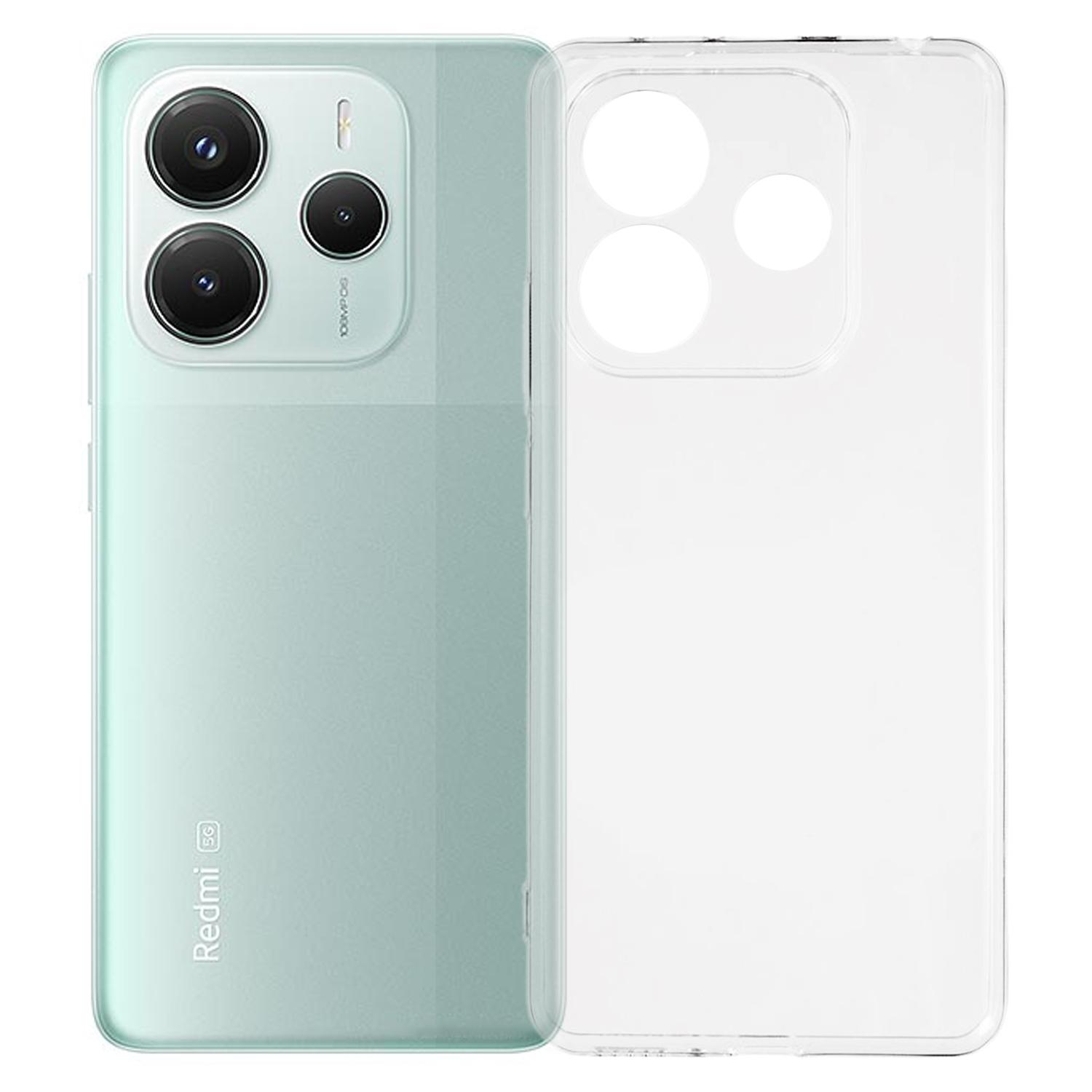 

Для Xiaomi Redmi Note 14 5G Чохол Протиударний Товщина 1.5мм Прозорий ТПУ Чохол для Телефону Type A