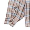 Levi's 70s Vintage Check Pattern Long Sleeve Shirt Brown Men's Used
