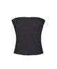 INSTANTFUNK Eyelet Knit Tube Top - Black
