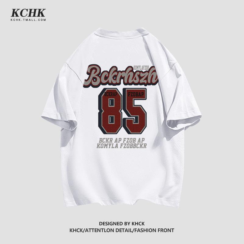 Letní Hipster potisk písmen Volné Ležérní Bavlněné Tričko Dámské Krátký Rukáv Harajuku Y2K Univerzální Pulovr Tričko Top