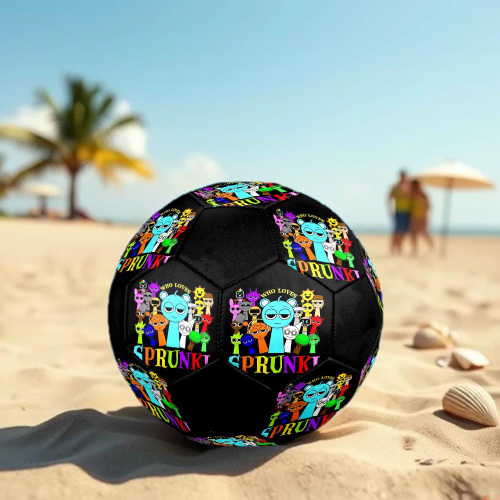 Sprunki Theme Size 5 Soccer Ball, Suitable for Both Indoor and Outdoor Matches, a Gift Suitable for Everyone.
