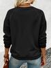 2026 Women's Color Block Long Sleeve Patchwork T-shirt: Simple Casual European American Fashion