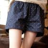 Women's High Waist Cotton Casual Korean Style Wide Leg Shorts - Trendy Summer Sports Hot Pants