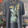 Unisex Shirt Cotton Oversize Large Size Arrival Retro World Of Warcraft Charcoal