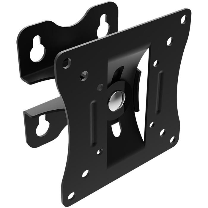 Support Mural Pour TV & Écrans LINDY - Standard VESA 5/7,5/10cm - Pivotable Et Inclinable - Noir