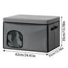 Cooling Cat House Foldable Cat Air Conditioning House Cold Sleeping Enclosure Pet Supply for Outdoor Balcony Apartment Bedroom