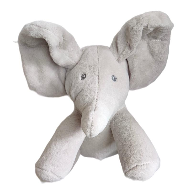 Entzückendes Elefanten-Plüschtier mit beweglichen Ohren Perfektes Babygeschenk