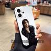 Korea Singer H-Hyunjins For iPhone 17,16,15,14,13,12,11,Pro,Max,Plus Black Soft Cover Phone Case