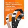 Fitness Trackers with Double Health Monitoring Multiple Platform Compatibility Magnetic Fast Charging 5-7 Days Work Time