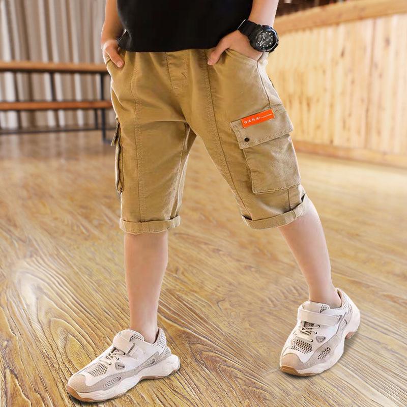 

Летние повседневные свободные шорты для мальчиков — стильные и легкие для детей 160 cm