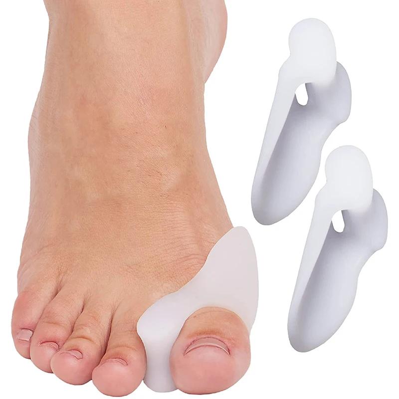 2pcs Soft Big Toe Corrector for Bunions Relief Perfect for Night And Home Use Long-Term Comfort