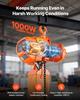 500 Kg Electric Chain Hoist, 6 M Lifting Height, Three-Phase Overhead Crane with 100 M Wireless & 4.5 M Wired Remote Control, Single G80 Chain Hoist