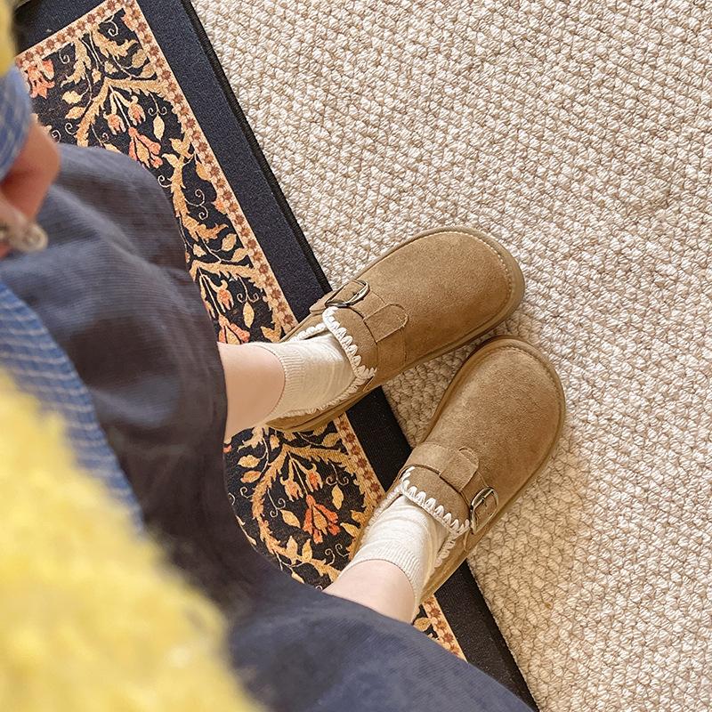 Women's Soft Elastic Winter Warm Cold Padded Snow Boots Thick-soled Non-slip Wear-resistant Outdoor Leisure Sports Cotton Boots