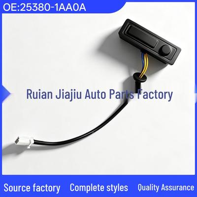 Trunk Tailgate Switch Button for 2008-2017 Nissan Murano, Tiida, Qashqai (25380-1AA0A)