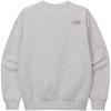 The North Face Solid Color Crew Neck Long Sleeve Logo Print Pullover Sweatshirt Men sweatshirt Gray NM5MQ54J