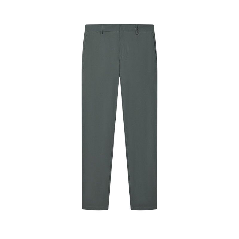 FILA Blue Series Simple Basic Cool Feel Straight Leg Woven Casual Pants Men bottoms Seasonal-Gray F11M522802F-DY
