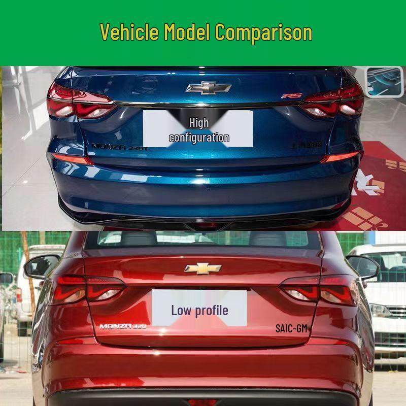 Rear Tail Light Assembly for 2019-2022 Cruze: Brake & Rear Light Cover