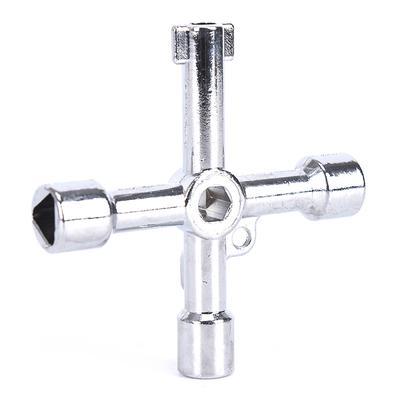 Cross Key Triangle Wrench For Electrical Elevator Cabinet Triangle Square Tool