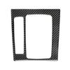 Carbon Fiber Interior Gear Shift Box Panel Trim Cover For Mazda 3 Axela 2017-18