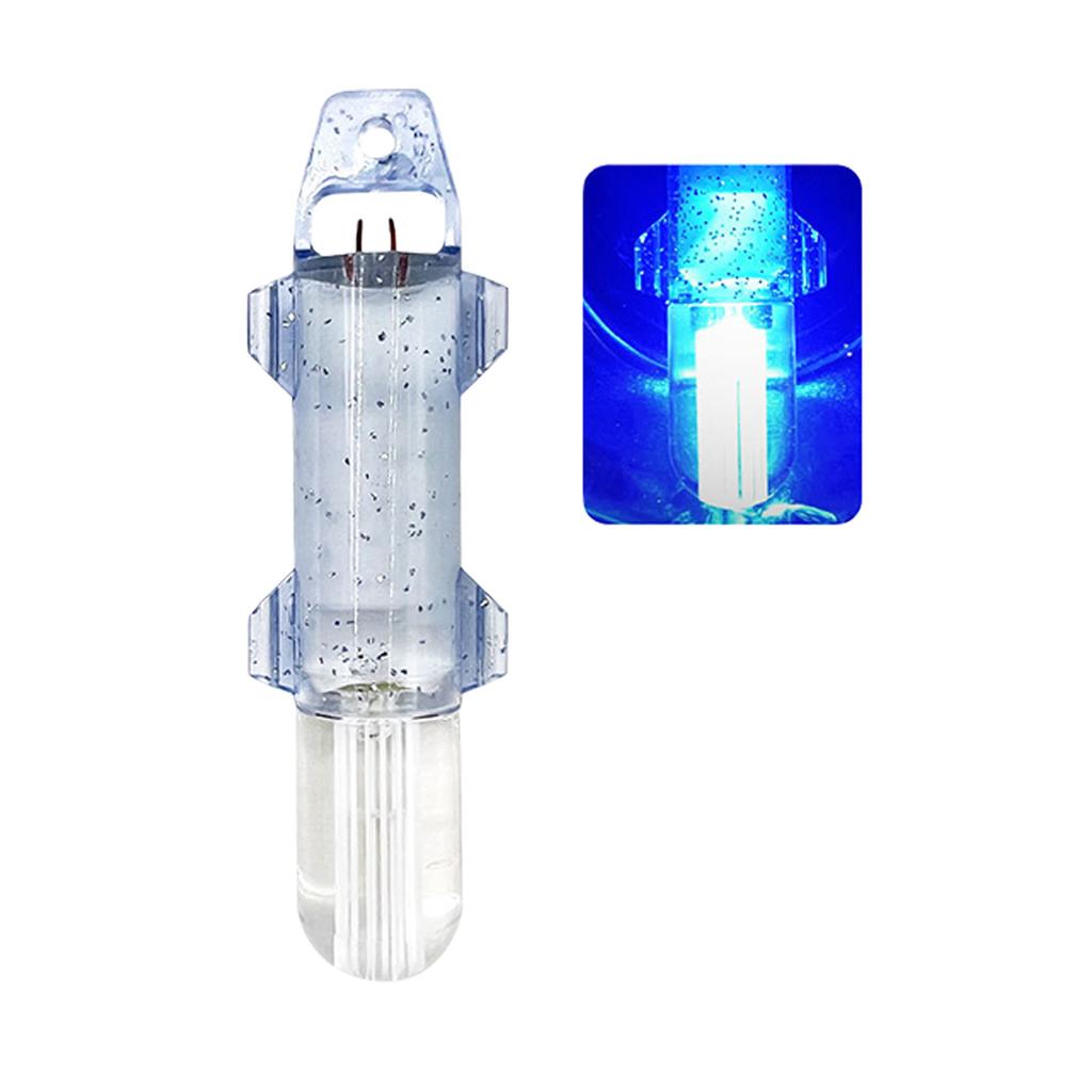 Angelköder Licht Anlocken von Fischen Lampe Optische Faser Angelköder Licht Unterwasser LED-Licht zum Anlocken von Fischen