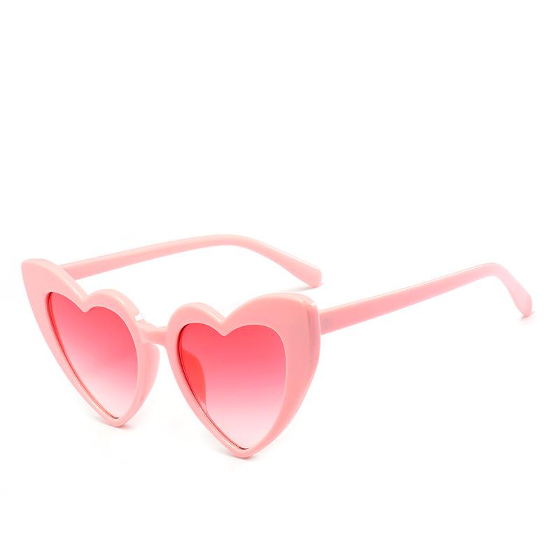 Cross-Border Love Heart Bridesmaid Sunglasses - Trendy Party Glasses for European & American Events