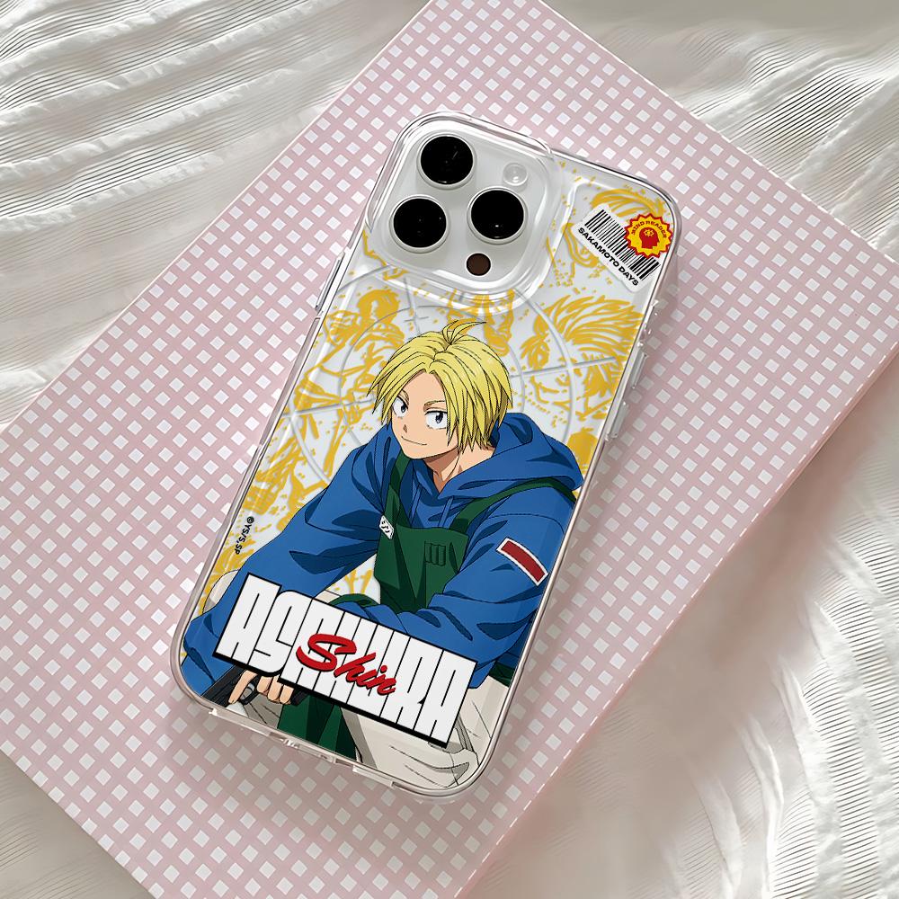 SAKAMOTOS DAYS Handyhülle Für Samsung Galaxy S25 S24 S23 S22 S21 S20 FE Note20 Note10 Edge Plus Ultra Lite 5G Klare Rückseite