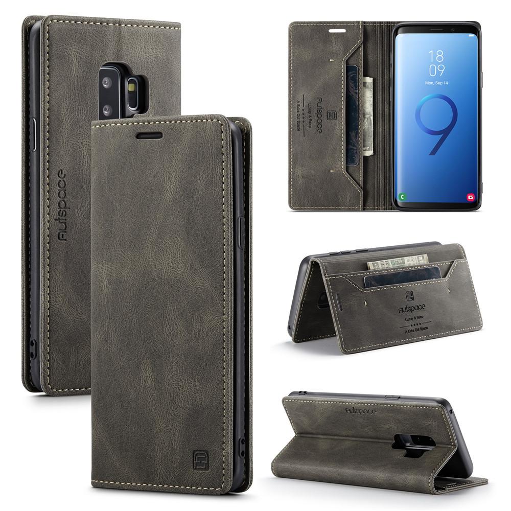

For Samsung Galaxy S9 Case Flip Leather Phone Cover For Samsung Galaxy S9 Plus Case Luxury Magnetic Flip Wallet Coque