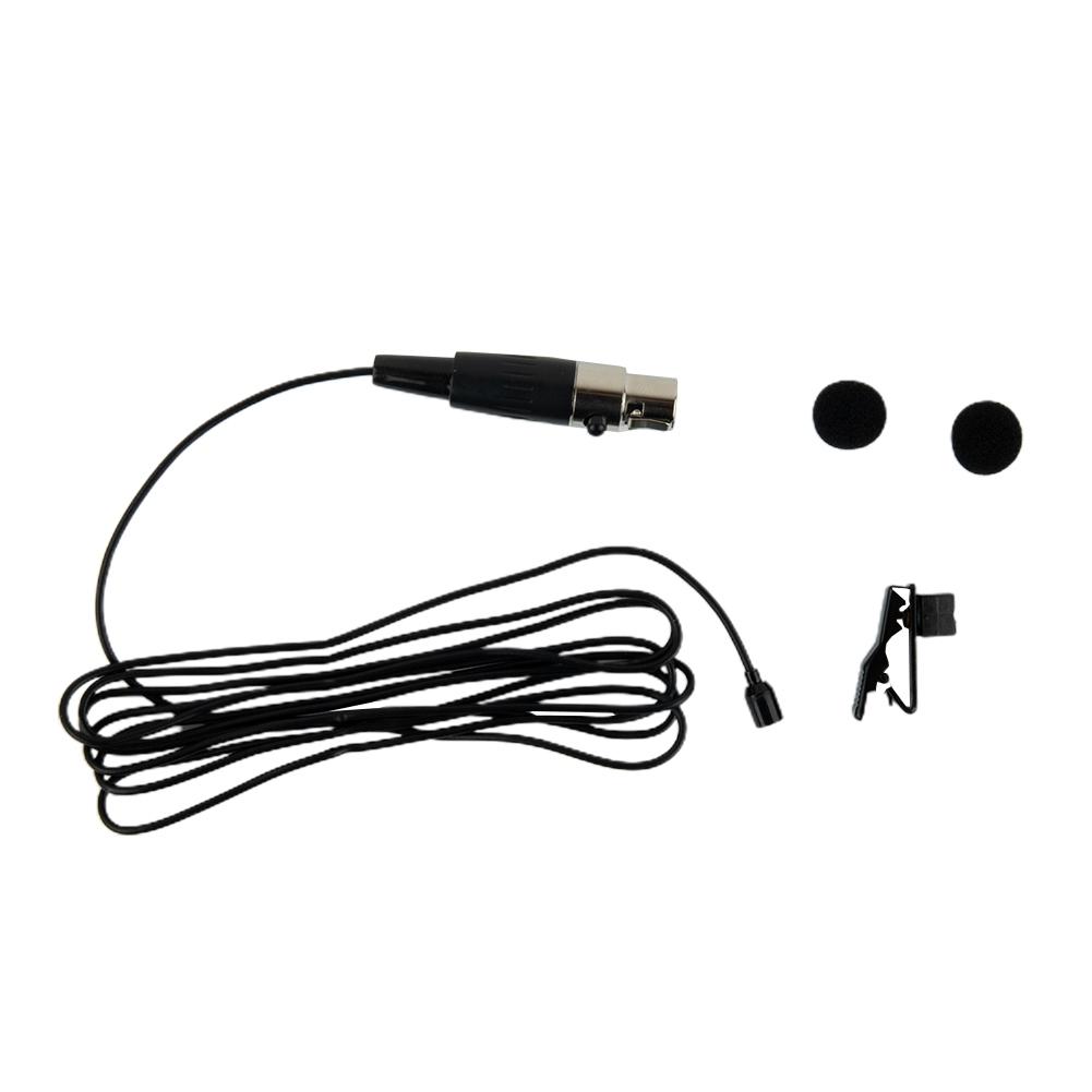 Professionelle Tonqualität Lavalier Ansteckmikrofon 3/4-Pin für Drahtlossystem