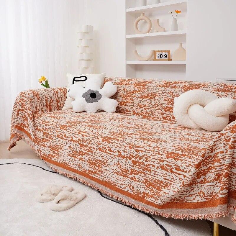 Универсальная салфетка для дивана из синели Four Seasons — фото 8