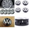 Kołpak Volkswagen 2,6 cala Wysoki połysk Mocne tworzywo ABS Idealny zamiennik dla zgubionych emblematów