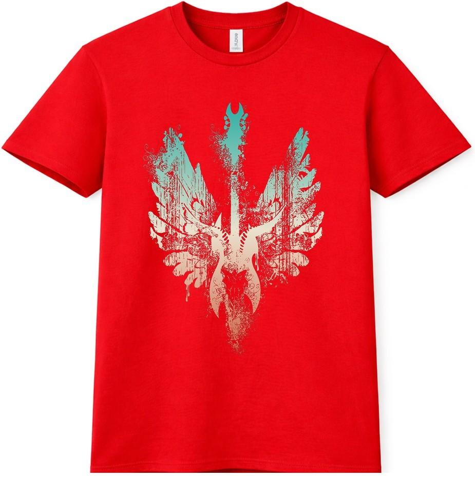 Guitar T-Shirt Rock N Roll Graphic Tee Music Punk Gothic Wings Gift Top 4XL