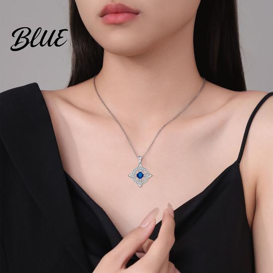 Ancient Symbolism Jewelry Celtic Knot Necklace Witches Birthstone Sparkling Symbol