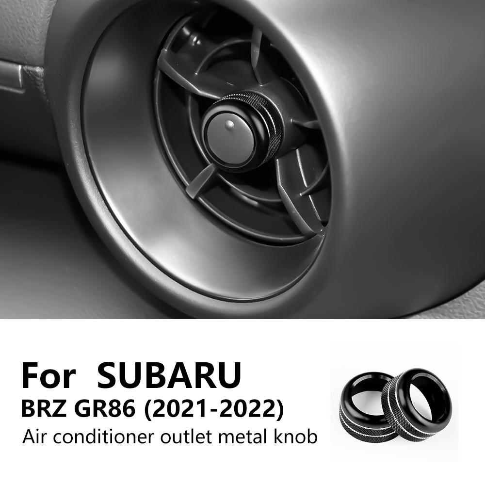 For Subaru BRZ/ Toyota GR86 2025 2025 2025 2025 AC Air Cover Condition Vent Outlet Inner and Outer Ring Replacement Accessories