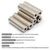 15x3-5mm Superstark Neodymmagnet N35 NdfeB Permanentmagnetiska Magneter Runda Med Hål Kraftfulla Magneter Kylskåpsmagnet