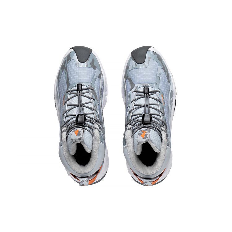 Li Ning Kids Sports Lifestyle Series Classic Fashion Water Resistant Warm Casual Shoes Kids Casual Shoes YKCS208-1