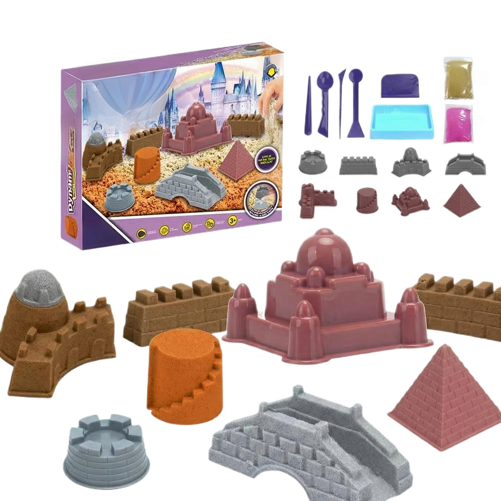 

Sand Full Set With Powerful Sandbox And Fruit Ice Cream Molds - Children s Sand Play Toy Set One Size