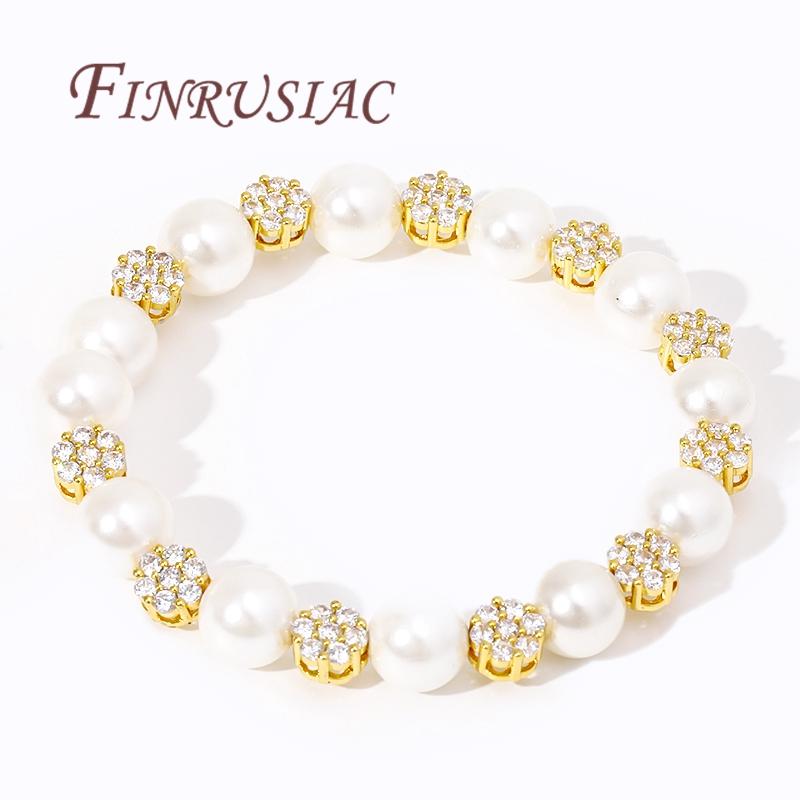 18K Real Gold Plated Large Hole Beads Spacer Beads Separators For Bead DIY Jewelry Making Supplies Bracelets Accessories