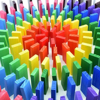 Gabe Family Little Domino 360p KS0180, Red, Orange, Yellow, Green, Green, Sky, Blue, Pink, Purple, Brown, Black, White, Korean Toy Supplies